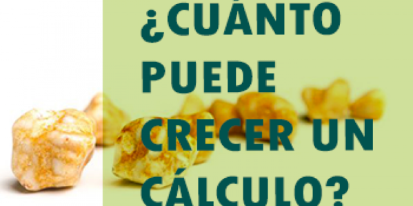 ¿Cuánto puede crecer un cálculo?